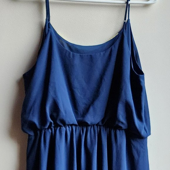 Olive & Oak Lightweight Blue Dress Size Large - Picture 16 of 16